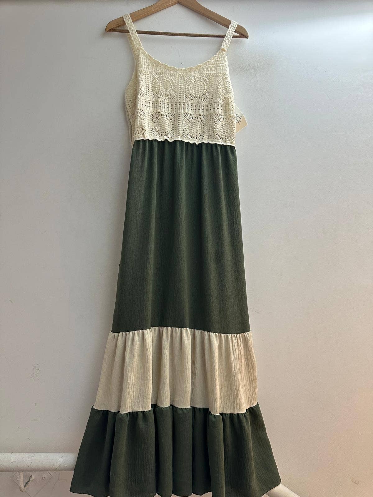 Vestido comprido de alças