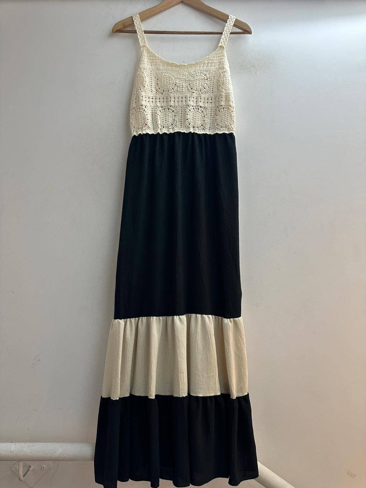 Vestido comprido de alças
